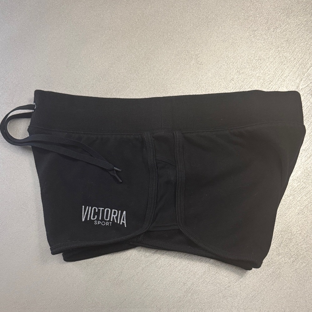 Victoria Sport Women's Black Athletic Shorts - Picture 3 of 6